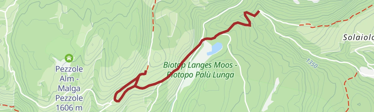 Route map: Montagna Senza Limiti - The "climb" to Malghette